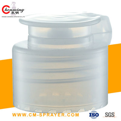 Good price 24-410 de witte Plastic Geribbelde Flip Top Caps For Toothpaste Buizen van Pp online